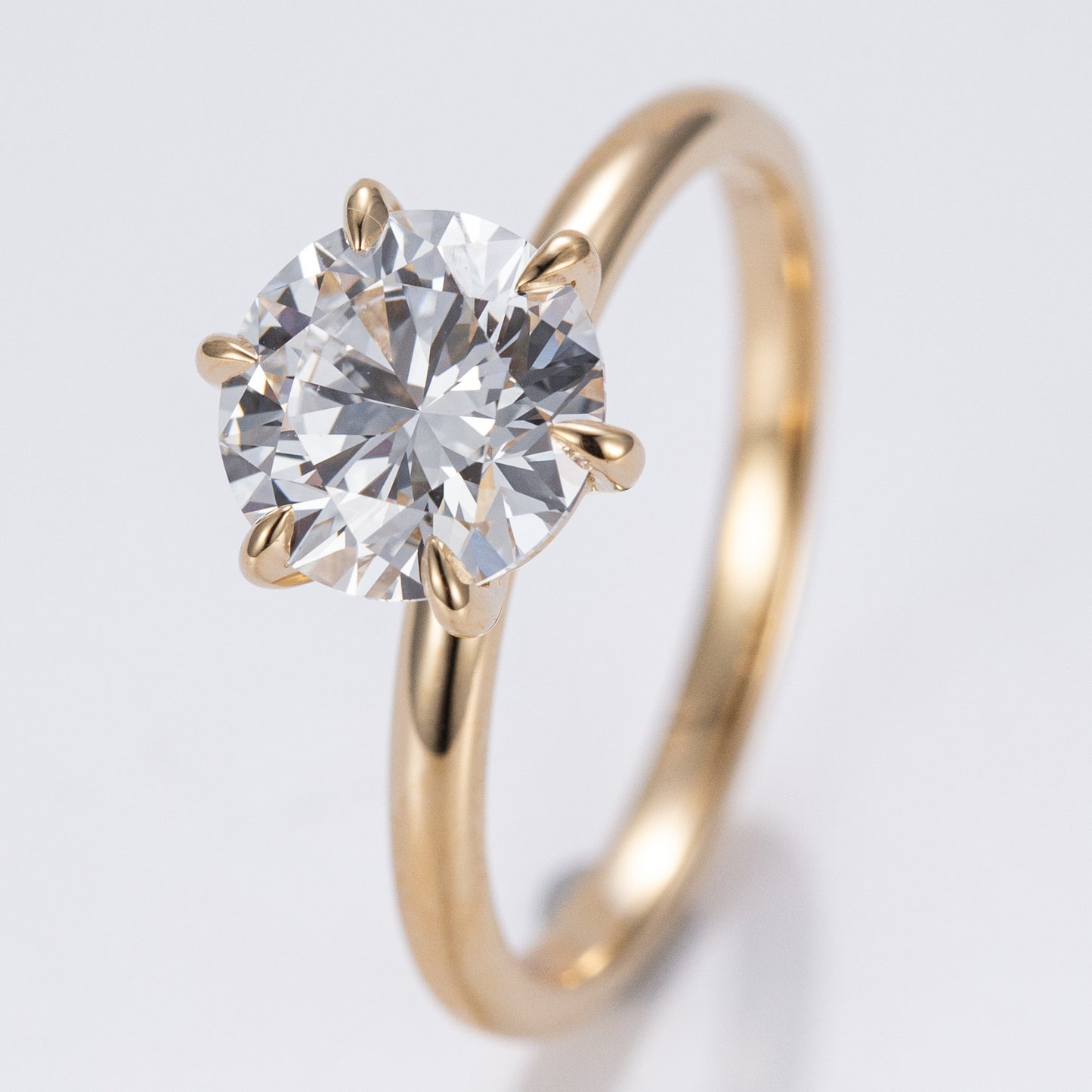 Allure Round Solitaire - 6 Claw Lab-Grown Engagement Ring