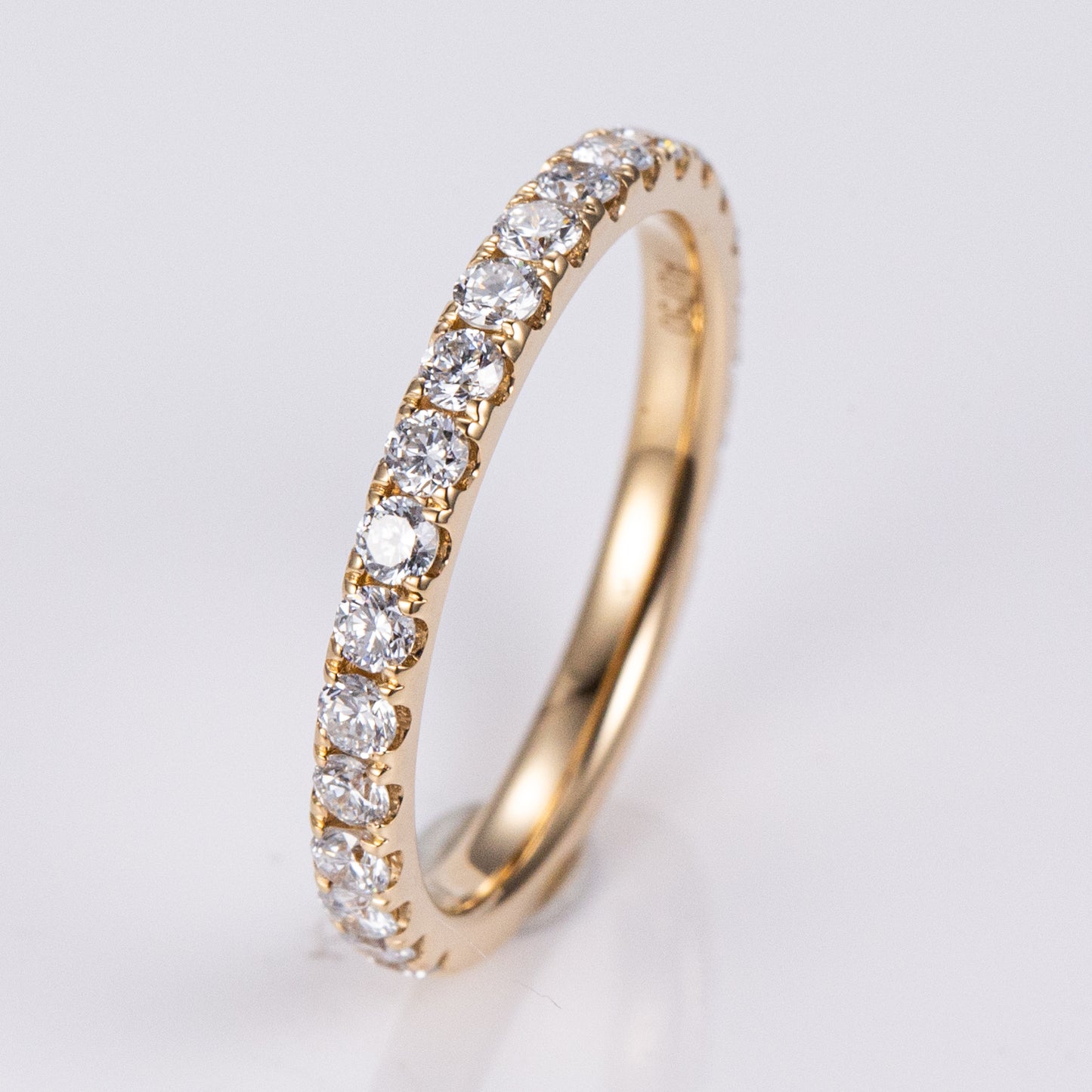 Allure Pavé 3/4 Eternity - Lab-Grown Wedding Band