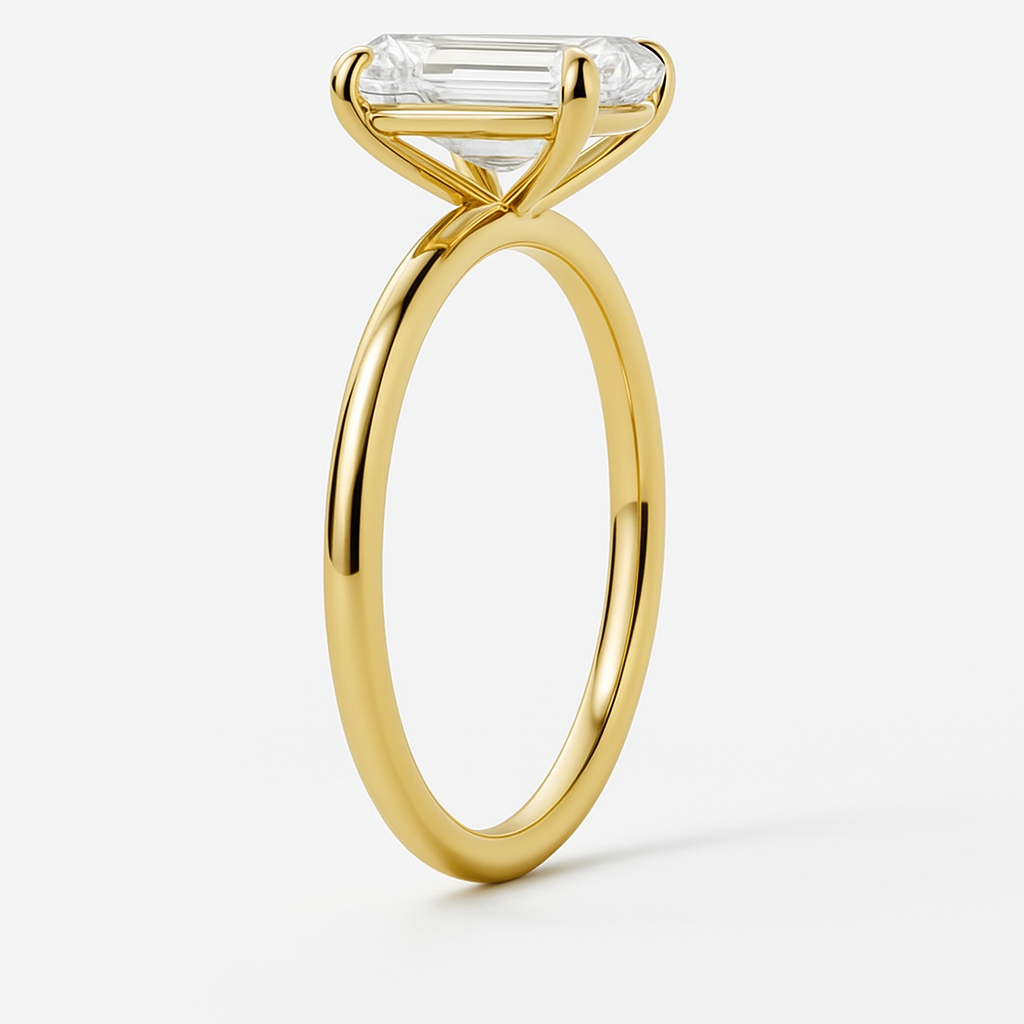 Allure Radiant Cut Solitaire Lab-Grown