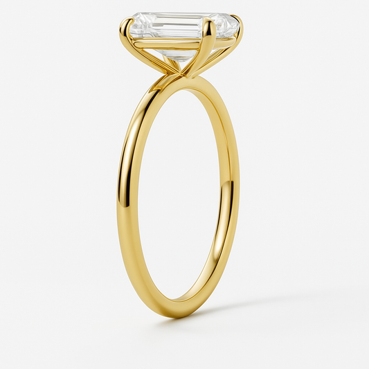 Allure Radiant Cut Solitaire Lab-Grown