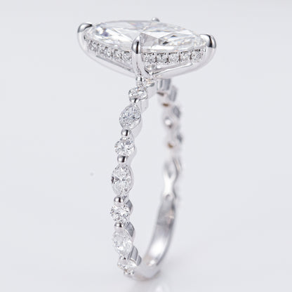 Allure Marquise Centre with Round + Marquise Accents