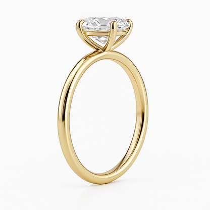 Allure Oval Cut Solitaire Lab-Grown