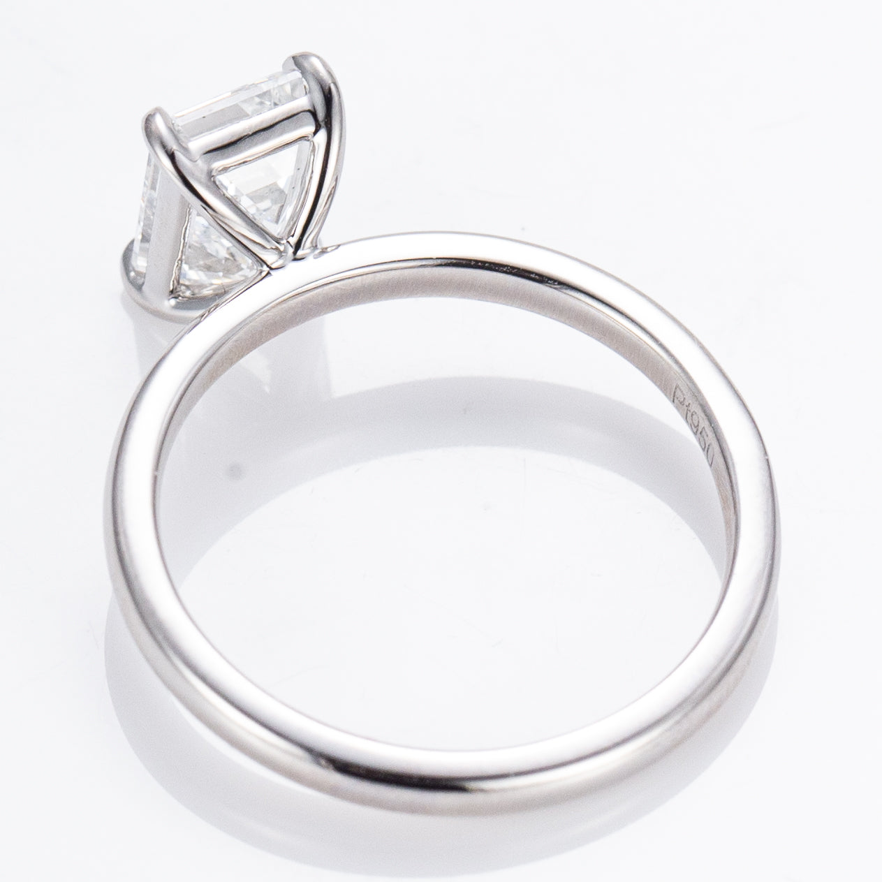 Allure Emerald Cut Solitaire - Lab Grown Diamond Engagement Ring