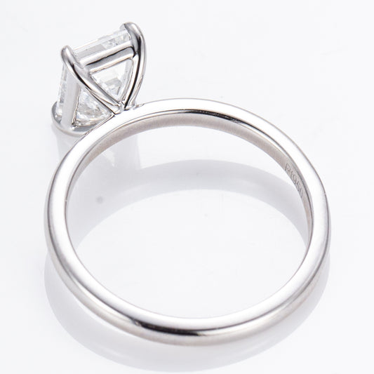 Allure Emerald Cut Solitaire - Lab Grown Diamond Engagement Ring