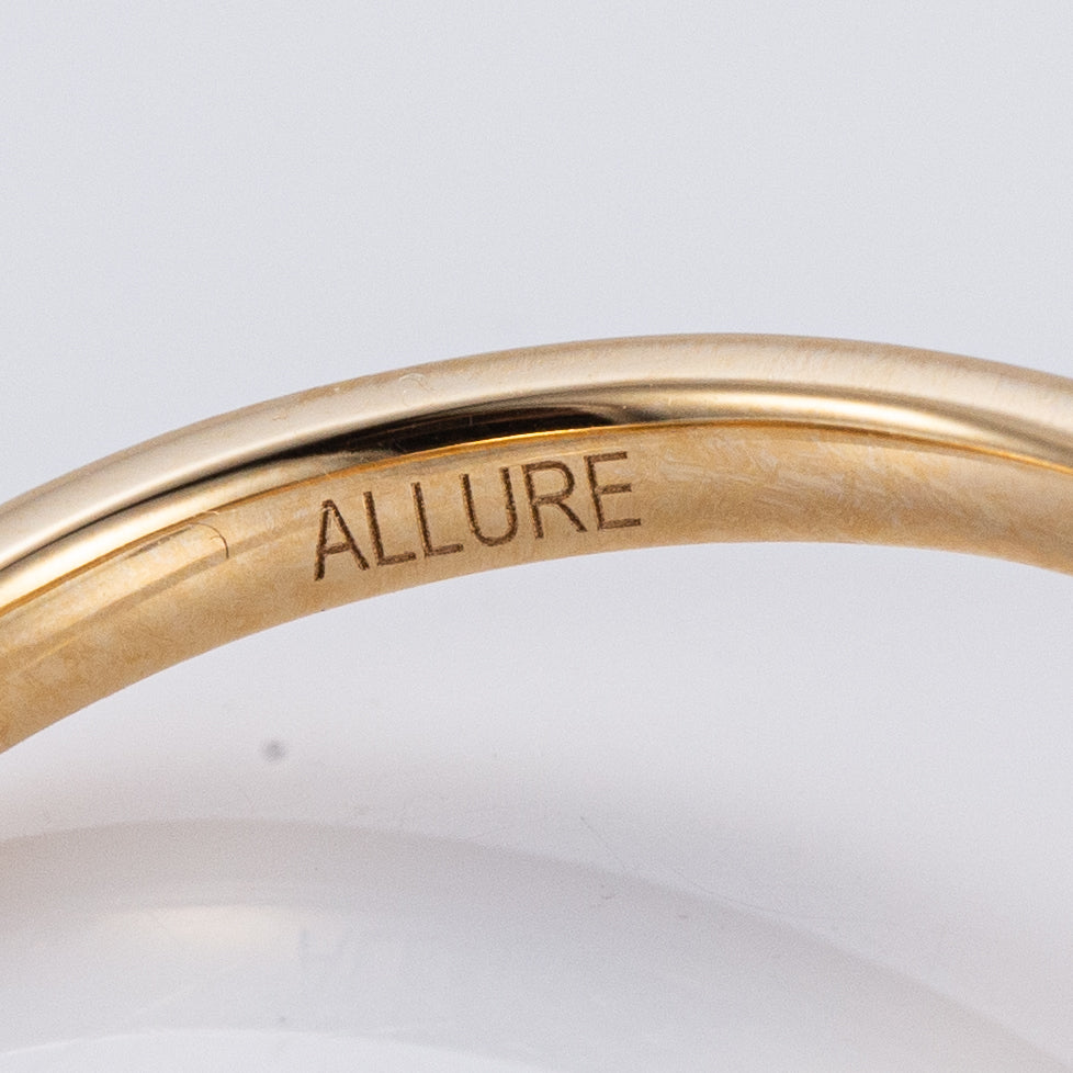 Allure Oval Cathedral - Lab-Grown Engagement Ring