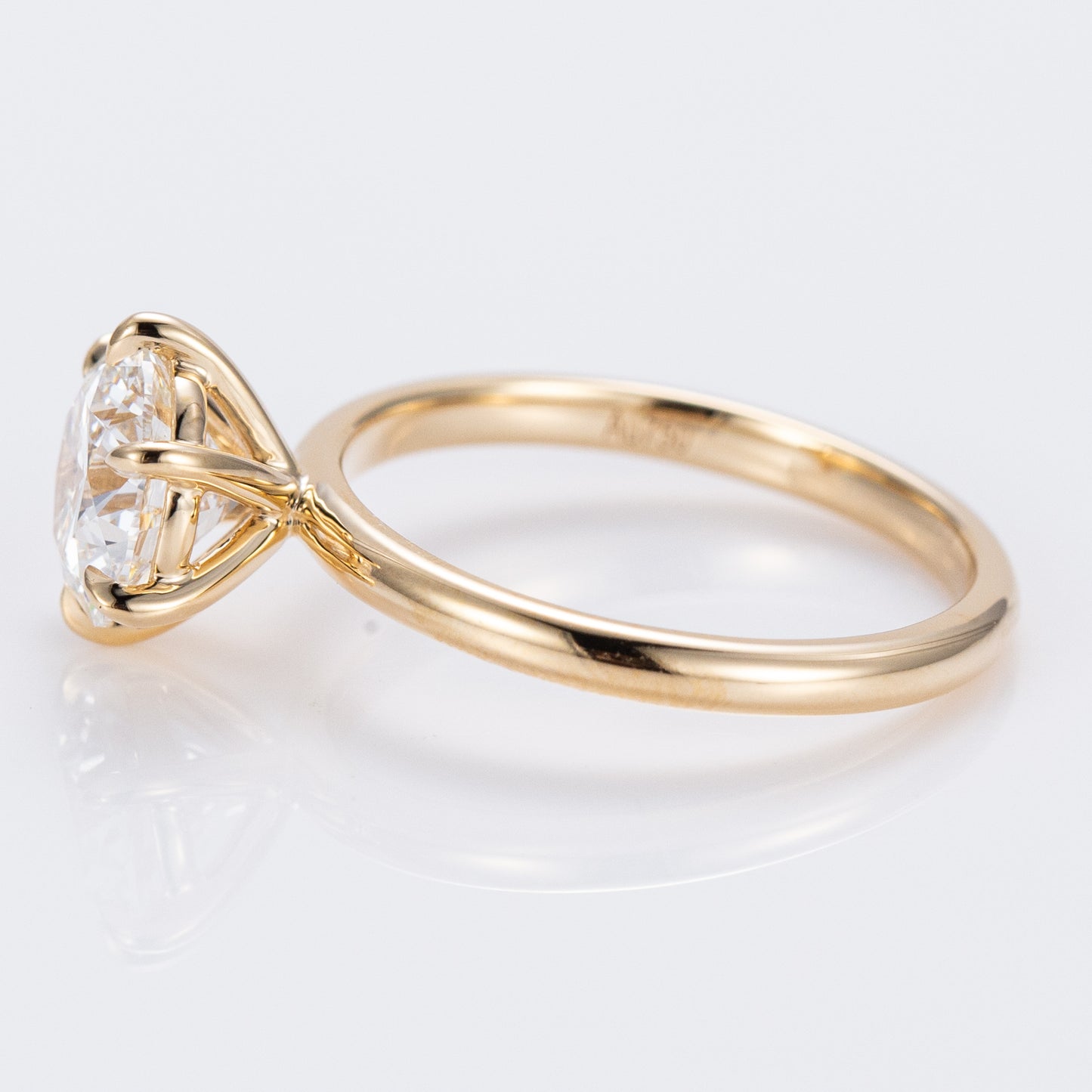 Allure Round Solitaire - 6 Claw Lab-Grown Engagement Ring