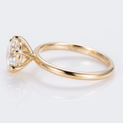 Allure Round Solitaire - 6 Claw Lab-Grown Engagement Ring