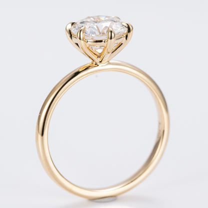 Allure Round Solitaire - 6 Claw Lab-Grown Engagement Ring
