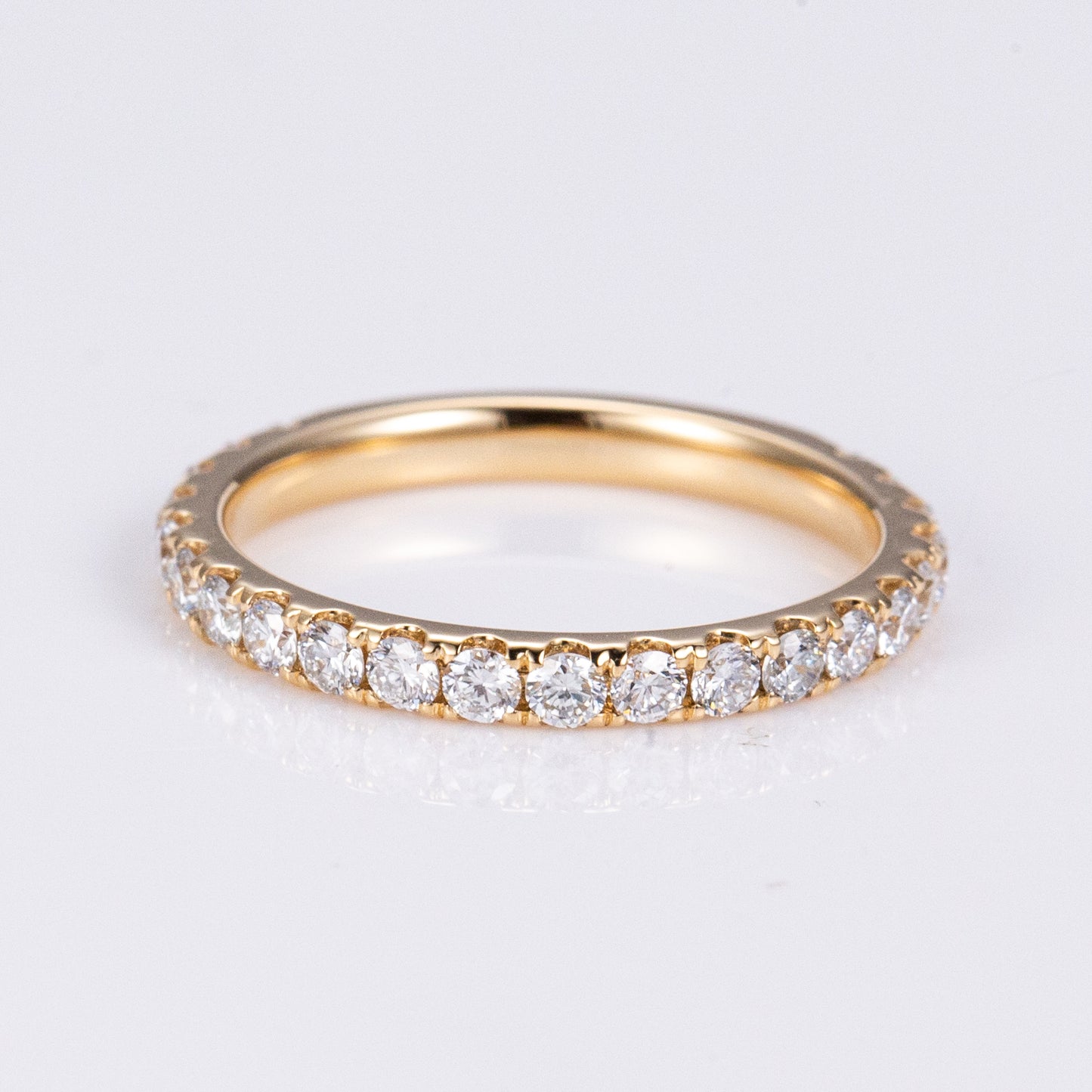 Allure Pavé 3/4 Eternity - Lab-Grown Wedding Band