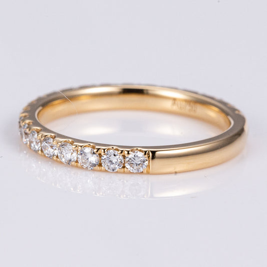 Allure Pavé 3/4 Eternity - Lab-Grown Wedding Band