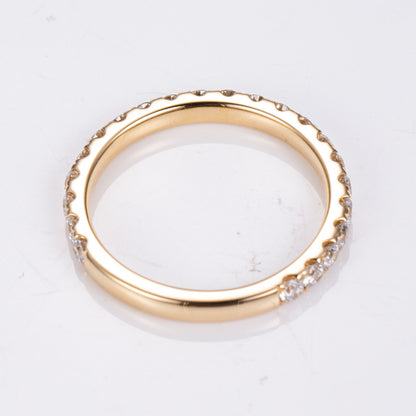Allure Pavé 3/4 Eternity - Lab-Grown Wedding Band