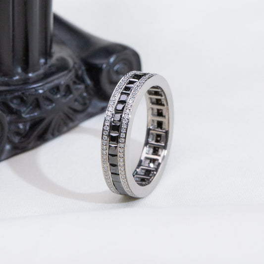 Allure Obsidian Men's Wedding band